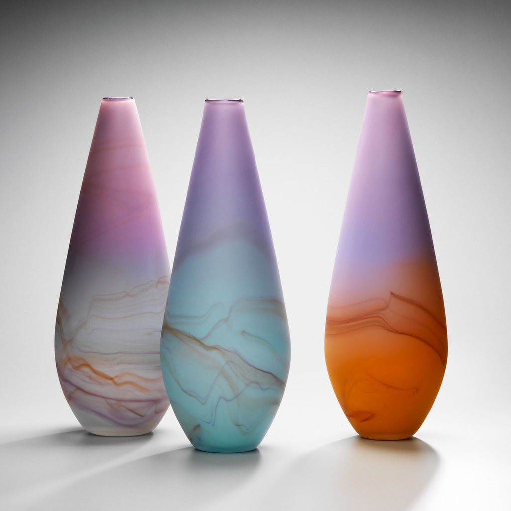 Sunset Sunrise Large Vase Sculpture | Handmade by Llewelyn Ash - CoCo Contemporary Connoisseur Gift Store