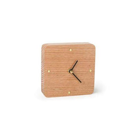 Wooden Desk Clock Australian Oak | Design by Robyn Wood - CoCo Contemporary Connoisseur Gift Store