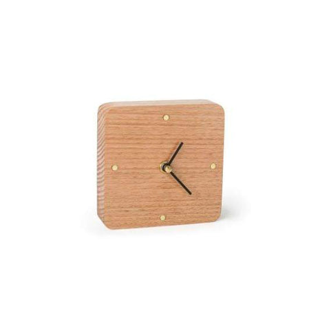 Wooden Desk Clock Australian Oak | Design by Robyn Wood - CoCo Contemporary Connoisseur Gift Store