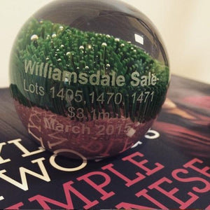 Turf Glass Paperweight | Handmade by Danielle Rickaby - CoCo Contemporary Connoisseur Gift Store