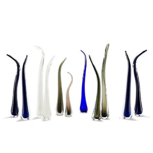 Tall Glass Urban Grass Sculpture | Handmade by Rebecca Hartman Kearns - CoCo Contemporary Connoisseur Gift Store