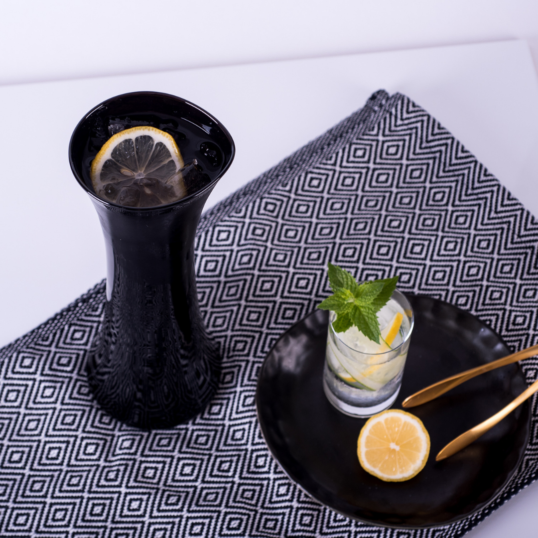 Black Water Carafe | Australian design by Llewelyn Ash - CoCo Contemporary Connoisseur Gift Store