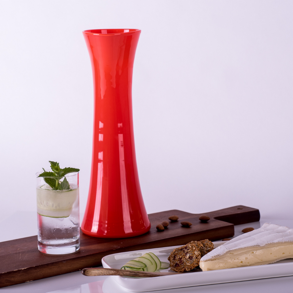 Red Celebration Water Carafe - CoCo Contemporary Connoisseur Gift Store