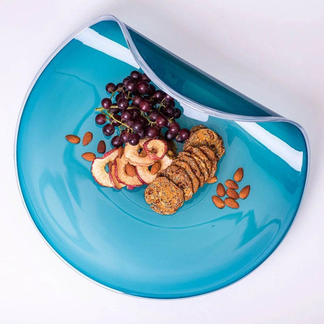 glass serving platter australian made