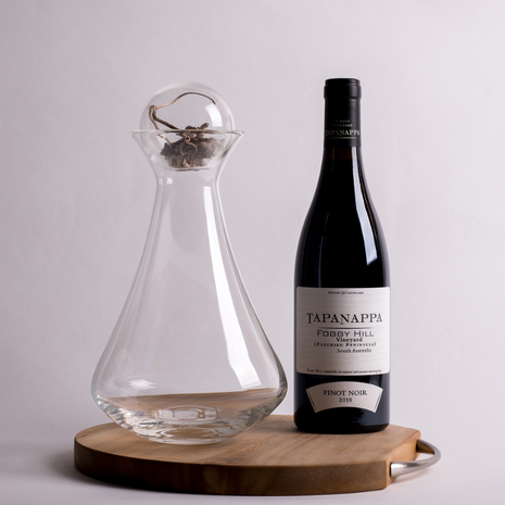 Hand-blown glass wine decanter Taste of Australia – Australian Made by Emma Klau