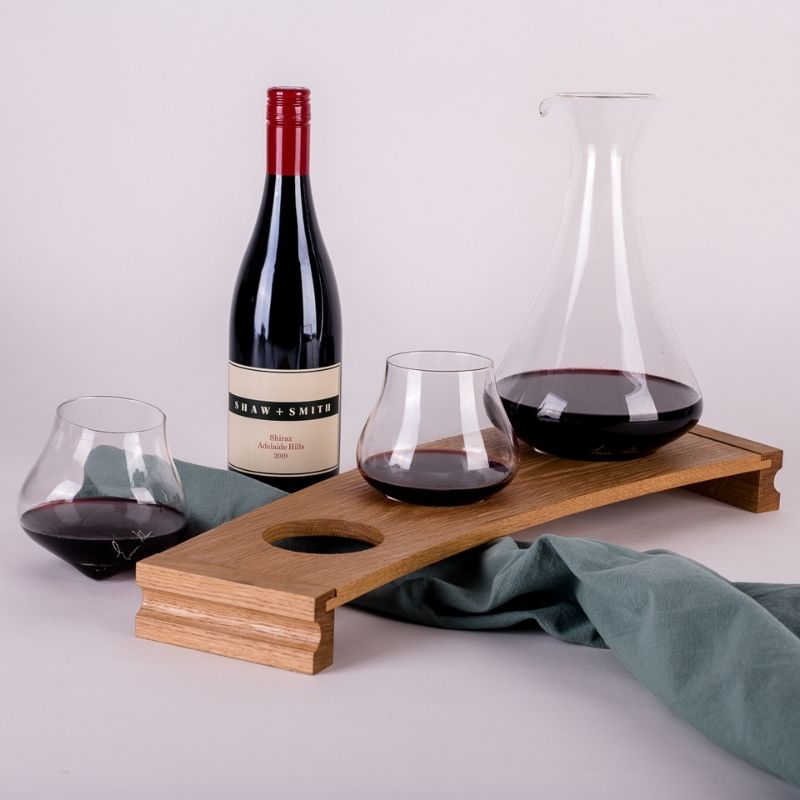 Wine Rack Wooden | Kinetic Collection By Emma Klau - CoCo Contemporary Connoisseur Gift Store