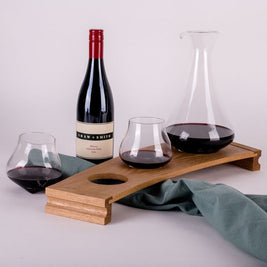 Wine Rack Wooden | Kinetic Collection By Emma Klau - CoCo Contemporary Connoisseur Gift Store