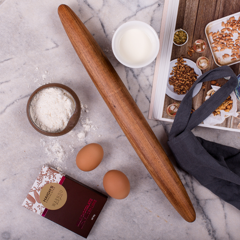 Wooden Rolling Pin | Handmade in Tasmania by HASA | Australian Made - CoCo Contemporary Connoisseur Gift Store